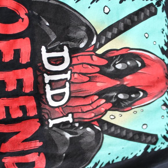 Marvel Deadpool Sorry Did I Offend You T-Shirt - Picture 2 of 5
